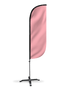 Image of Feather Flag Plain Colors