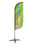 Image of Frozen Yogurt Feather Flag