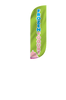 Image of Frozen Yogurt Feather Flag