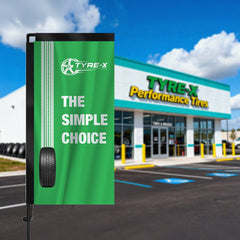 Custom Rectangle Flag Banner