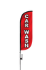Image of Car Wash Feather Flag