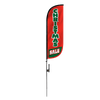 Image of Christmas Sale Feather Flag