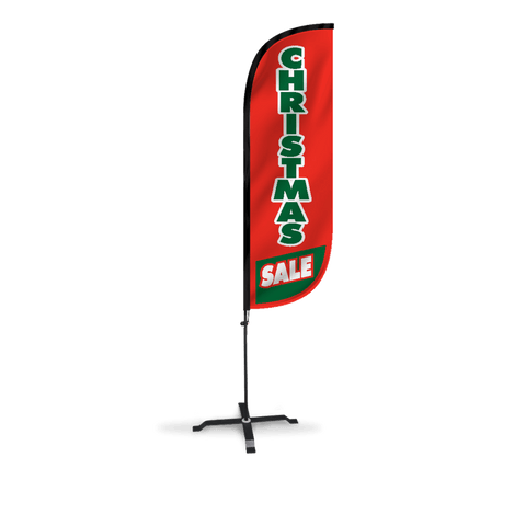 Christmas Sale Feather Flag