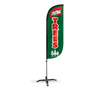 Image of Christmas Trees Feather Flag