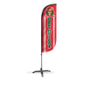 Image of Happy Holidays Feather Flag