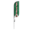 Image of Merry Christmas Feather Flag