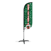 Image of Merry Christmas Feather Flag