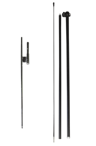 5ft Feather Flag Ground Spike Pole Set