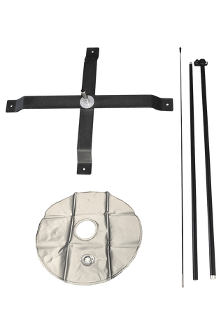 5ft Feather Flag Pole Set X-Stand & Water Bag Set