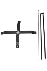 5ft Feather Flag X Stand Pole Set