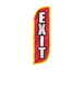 Image of Exit Feather Flag