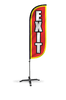 Image of Exit Feather Flag