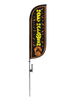 Image of Happy Halloween Feather Flag
