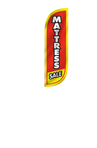 Mattress Sale Feather Flag