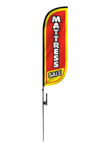 Mattress Sale Feather Flag