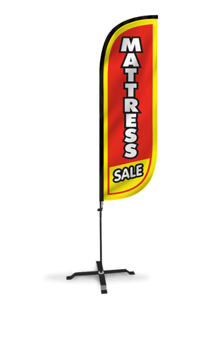 Mattress Sale Feather Flag