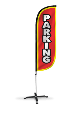 Parking Feather Flag