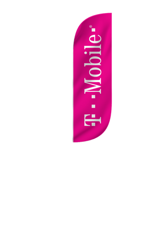 T-Mobile Feather Flag