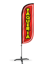 Taqueria Feather Flag