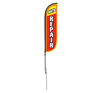 Auto Repair Feather Flag