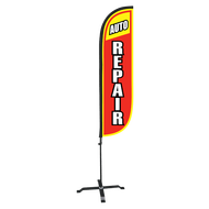 Auto Repair Feather Flag