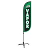 Image of E-Cig Vapor Feather Flag