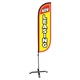 Now Leasing Feather Flag - 5ft