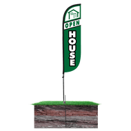 Open House Feather Flag