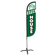 Open House Feather Flag