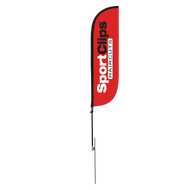 Sport Clips Feather Flag