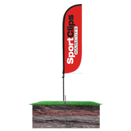 Sport Clips Feather Flag