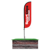 Image of Sport Clips Feather Flag