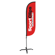 Sport Clips Feather Flag