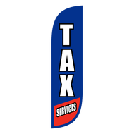 Tax Services Feather Flag - 5ft