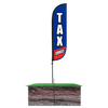 Image of Tax Services Feather Flag - 5ft