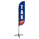 Tax Services Feather Flag - 5ft