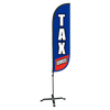 Image of Tax Services Feather Flag - 5ft
