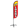 Image of Title Loans Feather Flag