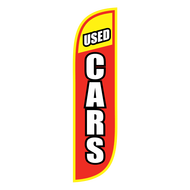 Used Cars Feather Flag