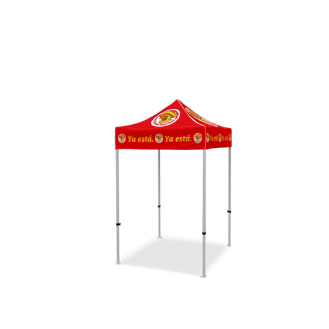 Custom Canopy Tent with Full Back & Half Side Walls