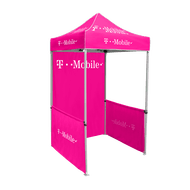 5ft x 5ft Pop Up Tent Canopy Top - T-Mobile - Pink