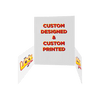 Image of Custom 5'x5' Back & Side Walls For Pop Up Tents