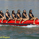 6 Passenger Red Shark "Elite Class" Banana Boat Heavy Commercial by Island Hopper