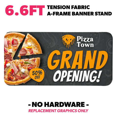 Tension Fabric A-Frame Banner Stand