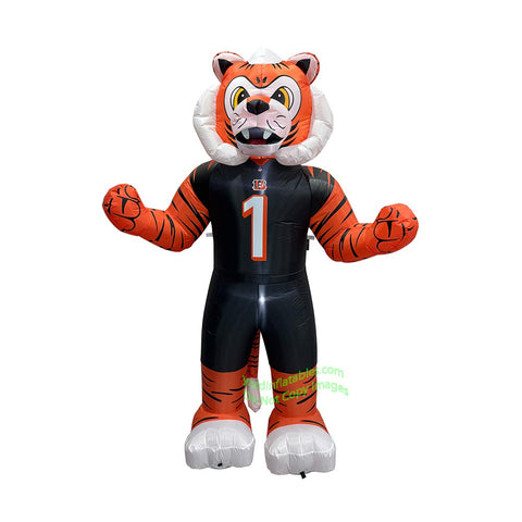 7' Air Blown NFL Cincinnati Bengals Who Dey Mascot