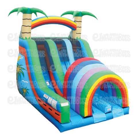 18'H Double Funnel Tunnel (Slide Only) by eInflatables