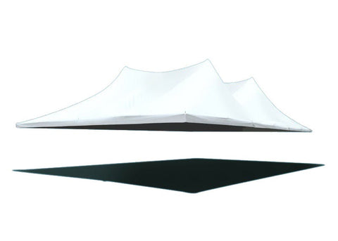 60' x 60' Premium Pole Party Tent Sectional Top - Two Piece