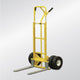 Transporting Fork Hand Truck with Dual Wheels