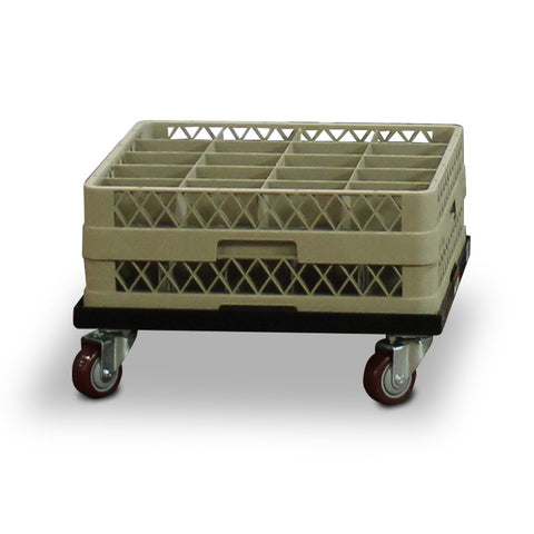 Glassware and Dishware Rack Dolly with Single Stack Capacity