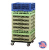 Image of Glassware and Dishware Rack Dolly with Single Stack Capacity